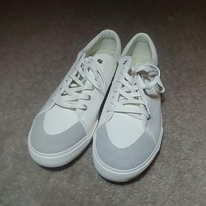 Five Four White Canvas Shoes